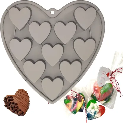 Heart Shaped Silicone Cake Mold for Baking