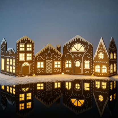 Enchanted Cottage DIY Gingerbread House Kit
