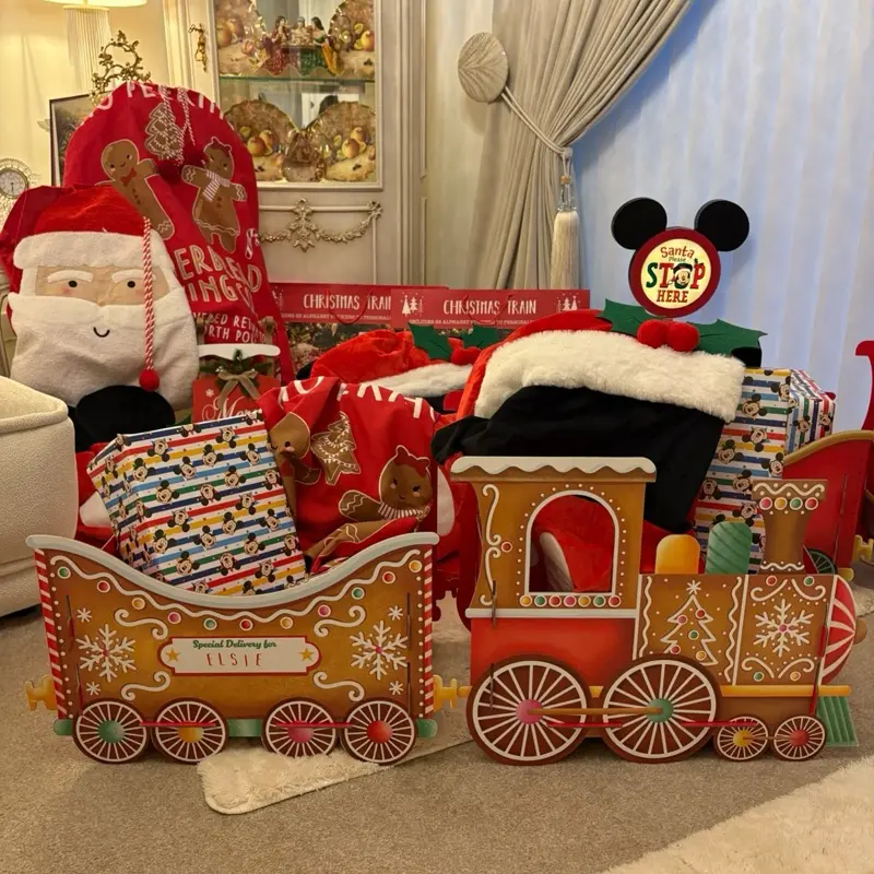 🚂 Santa Express Christmas Magic Train Gift Holder - PREMIUM EDITION