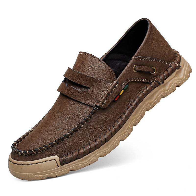 VECTOSOLE Men's Handcrafted Orthopedic Slip-On Loafers