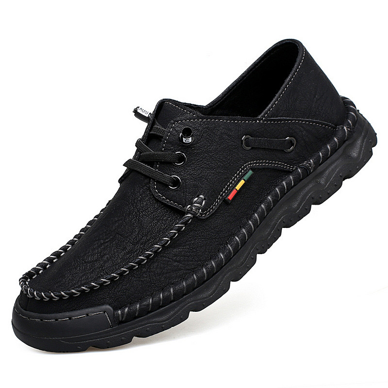 GARB Handcrafted Leather Slip-On Loafers – Arch Support & All-Day Comfort