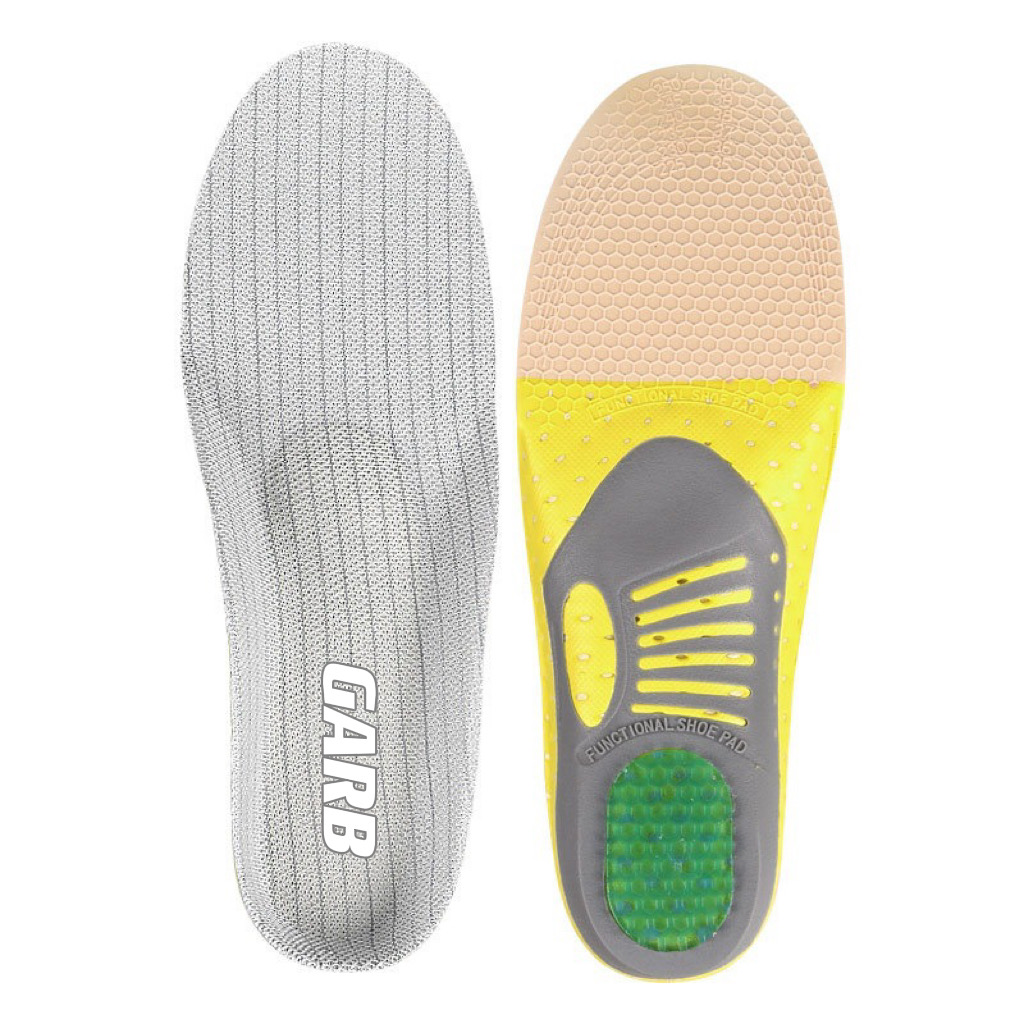 GARB® premium orthopedic one-size-fits-all tailorable insoles