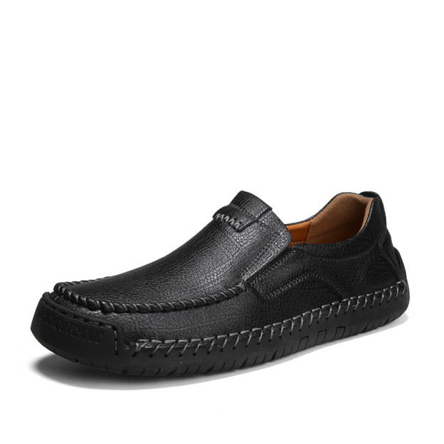 GARB Leather Loafers – Slip-On, Orthopedic Arch Support