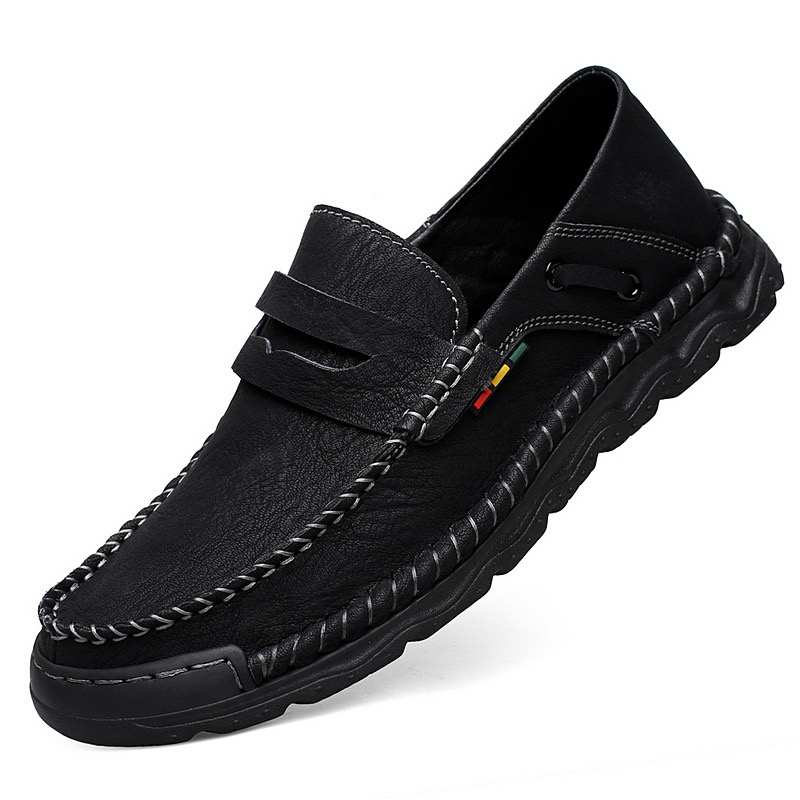 VECTOSOLE Men's Handcrafted Orthopedic Slip-On Loafers