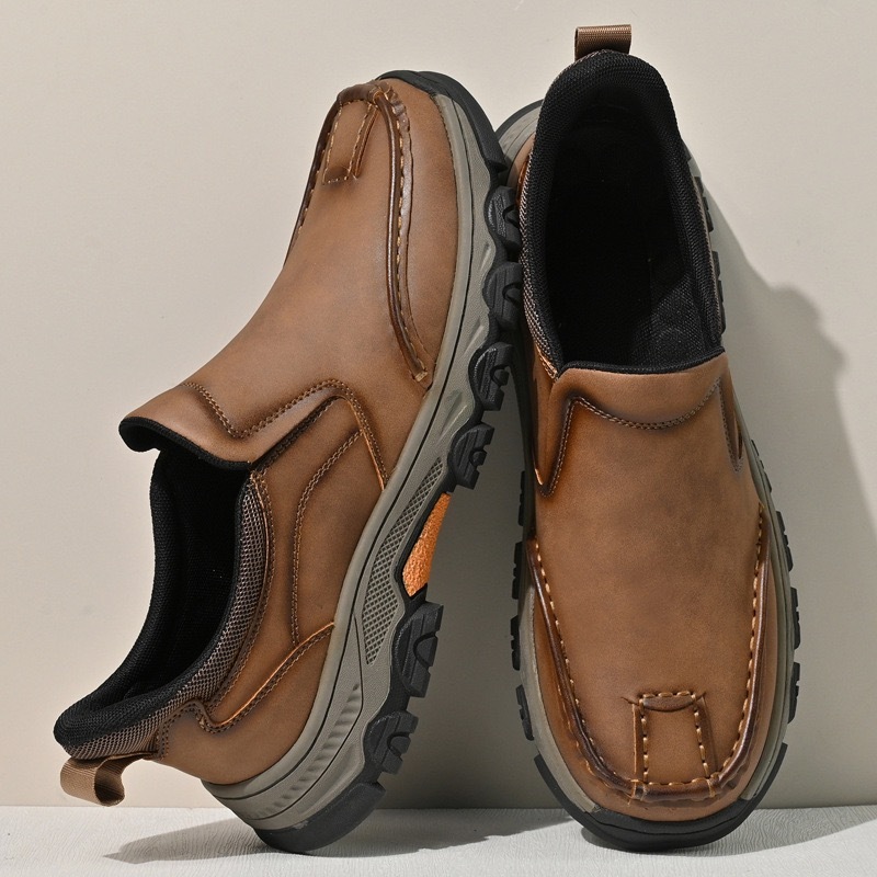 Men’s Casual Handmade Slip-On Driving Shoes