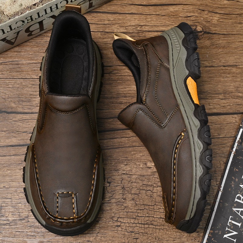 Men’s Casual Handmade Slip-On Driving Shoes