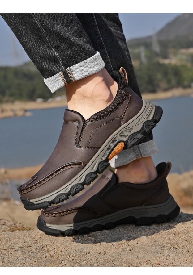 Men’s Casual Handmade Slip-On Driving Shoes