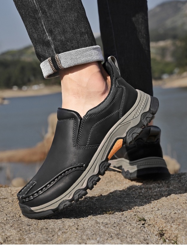 Men’s Casual Handmade Slip-On Driving Shoes