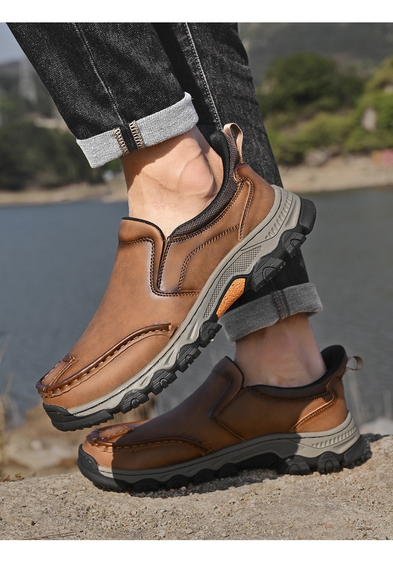 Men’s Casual Handmade Slip-On Driving Shoes