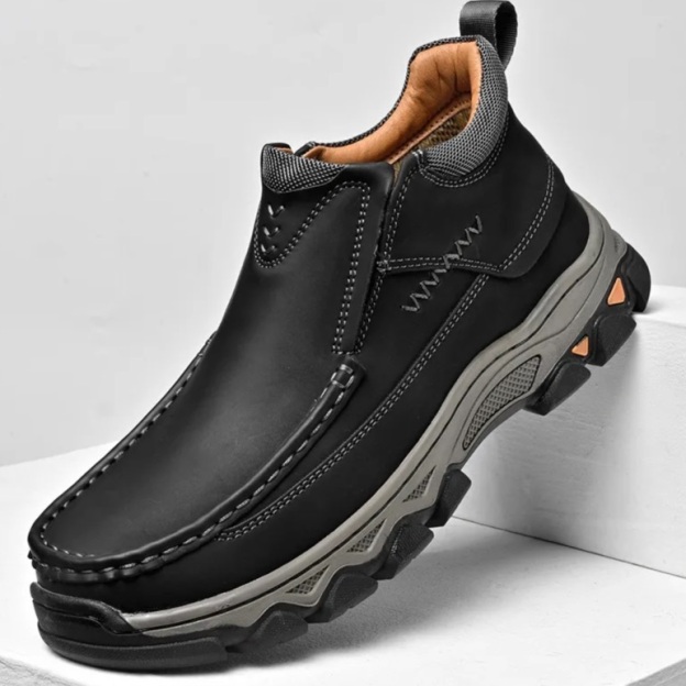 Handcrafted Leather Shoes – Orthopedic Arch Support & Wide Toe Box