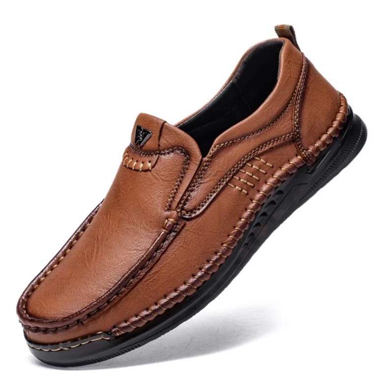 Premium Handmade Leather Loafers – All-Day Comfort & Easy Slip-On