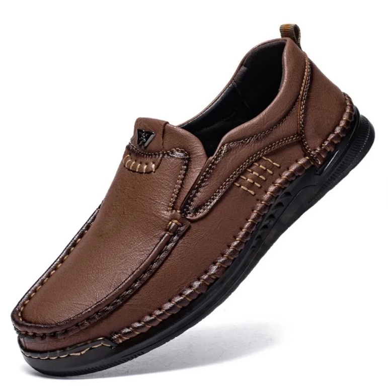Premium Handmade Leather Loafers – All-Day Comfort & Easy Slip-On