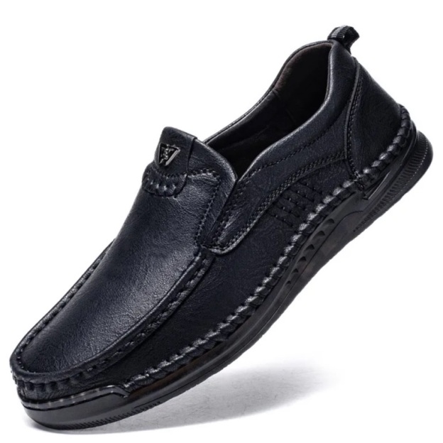 Premium Handmade Leather Loafers – All-Day Comfort & Easy Slip-On