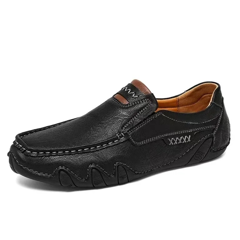 Men’s Orthopedic Loafers – Wide Toe Box & Arch Support Cushioning