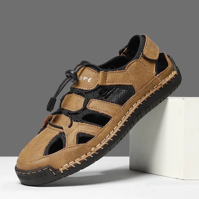 Men's Versatile Hollow Out Fisherman Sandals