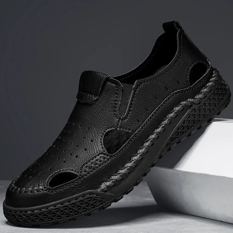 Men's Anti-Slip Hollow Breathable Sandals