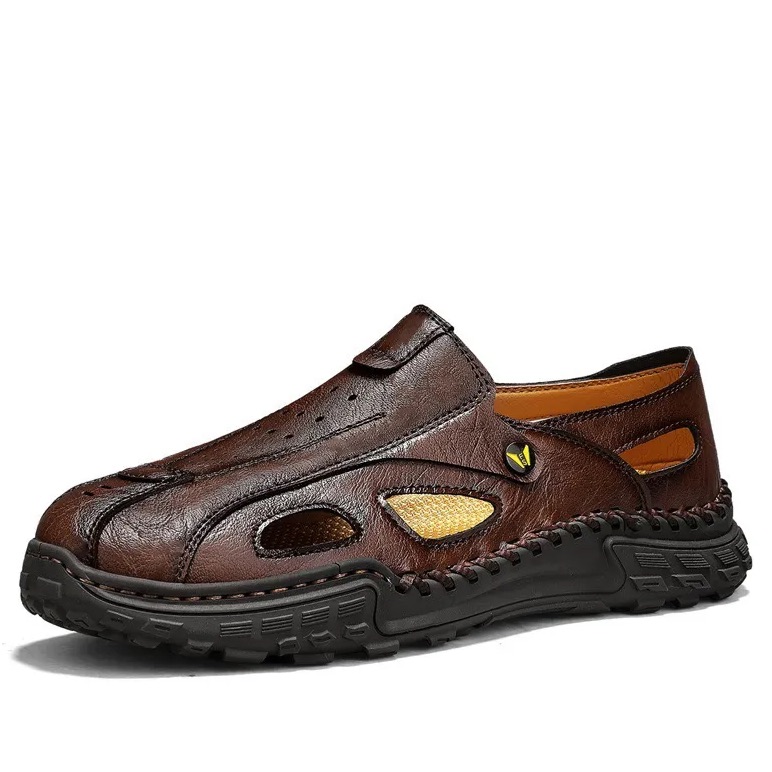Summer Casual Closed Toe Mesh Sandals Men