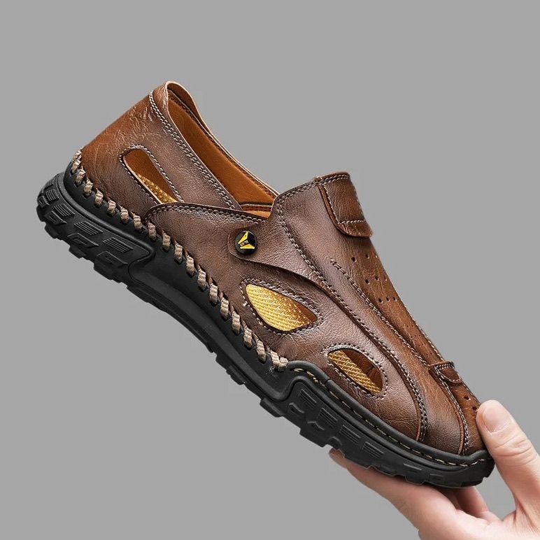 Summer Casual Closed Toe Mesh Sandals Men