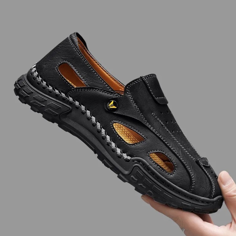 Summer Casual Closed Toe Mesh Sandals Men