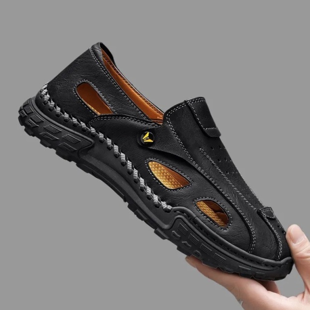 Summer Casual Closed Toe Mesh Sandals Men