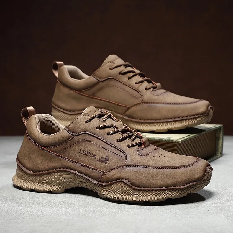 ⏰ Last Day – 45% OFF 🔥 VECTOSOLE® Men’s Handmade Waterproof Leather Walking Shoes