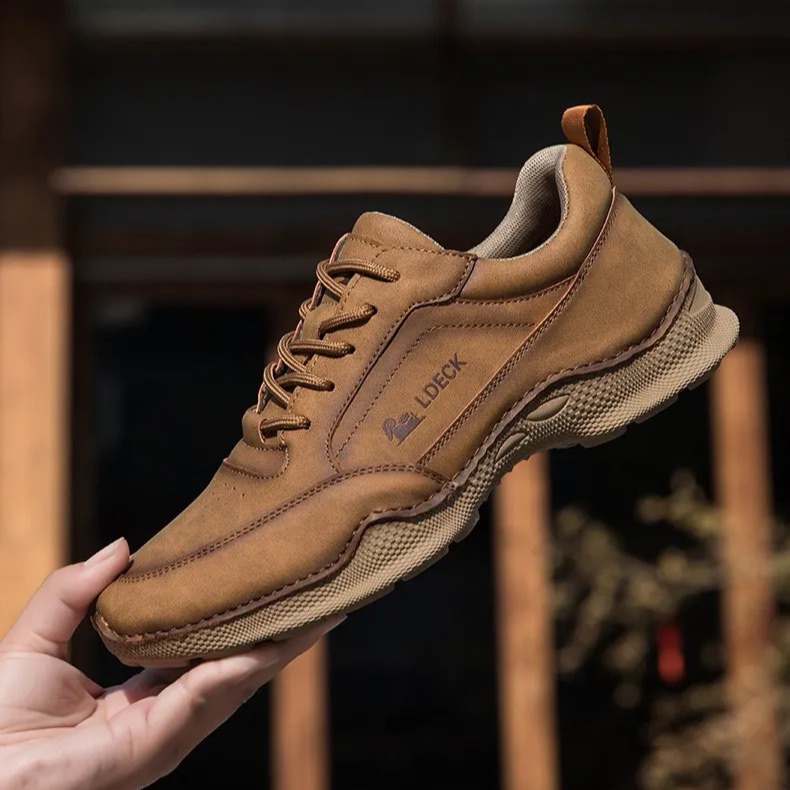 ⏰ Last Day – 45% OFF 🔥 VECTOSOLE® Men’s Handmade Waterproof Leather Walking Shoes