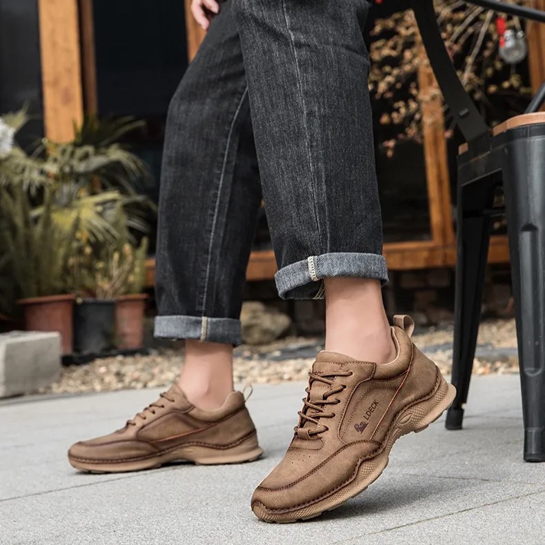 ⏰ Last Day – 45% OFF 🔥 VECTOSOLE® Men’s Handmade Waterproof Leather Walking Shoes