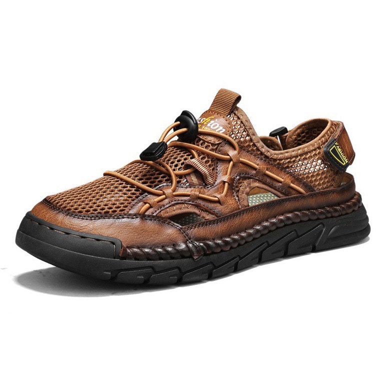 Men's Handmade Leather Outdoor Sandals