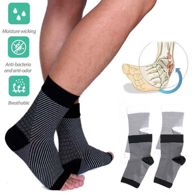 GARB®OrthoFit Compressions Pain Relief Ankle Socks