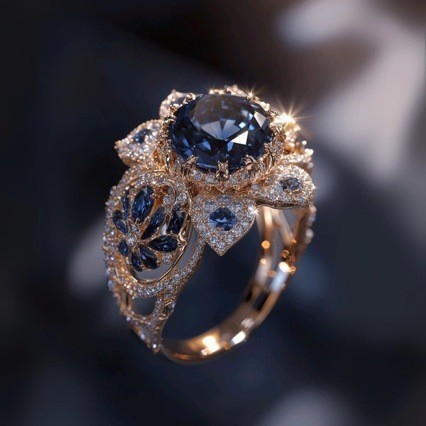 Luxury Sapphire Ring