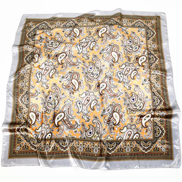 Bohemian retro cashew silk scarf