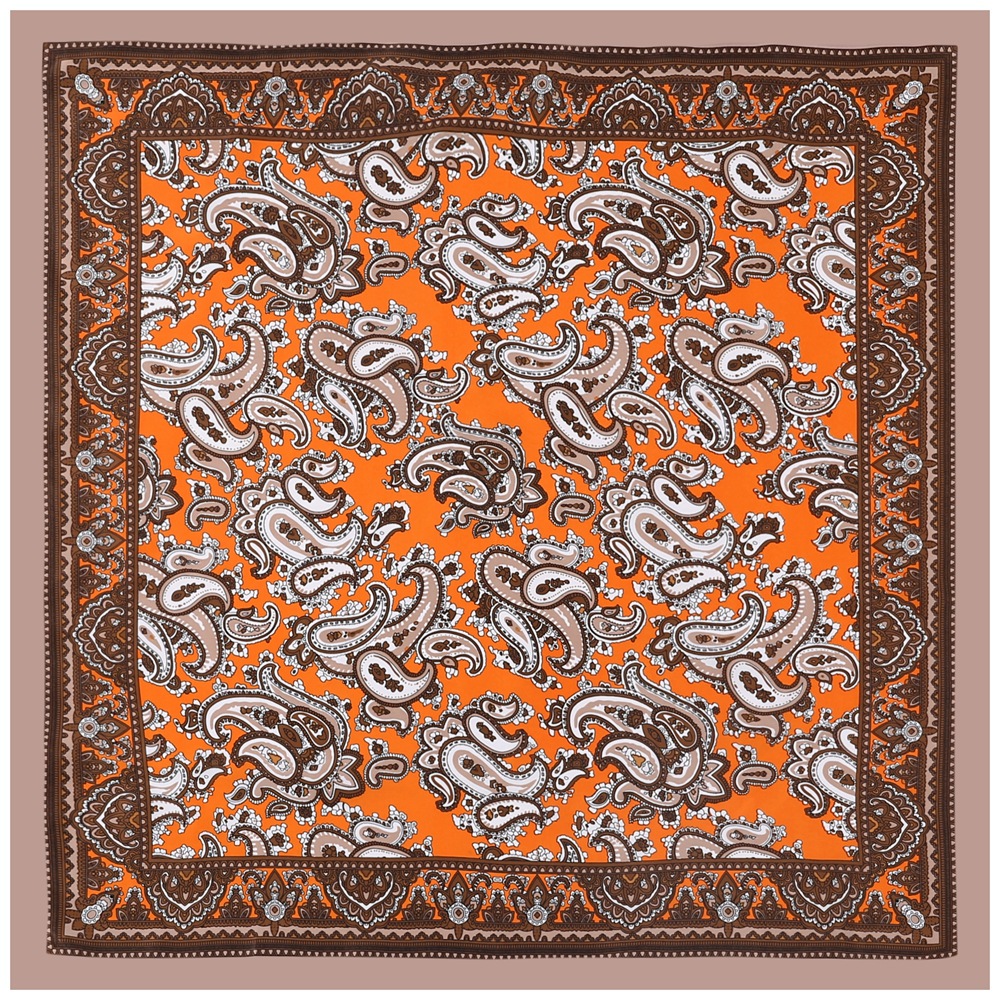 Bohemian retro cashew silk scarf