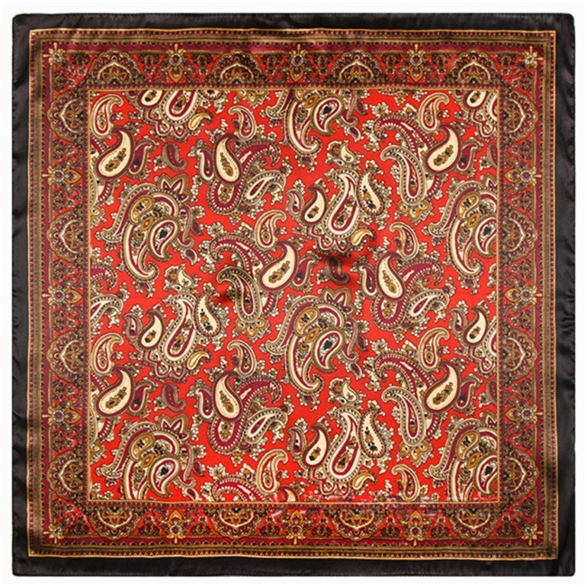Bohemian retro cashew silk scarf