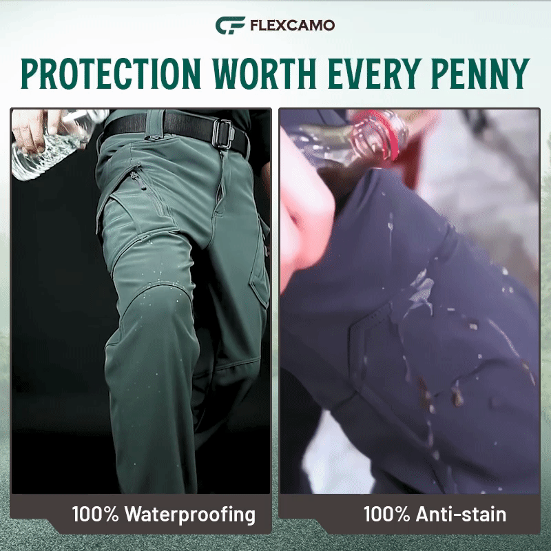 🔥FlexCamo - Tactical Waterproof Pants