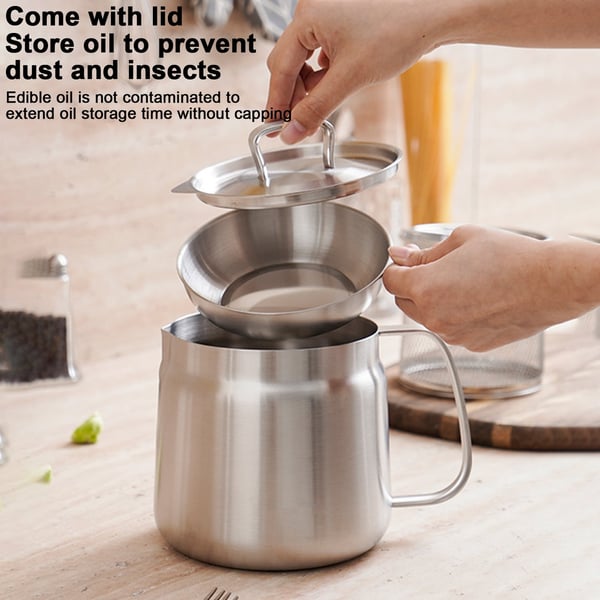 🔥 Last Day Sale 50% OFF 🍤 Kitchen Best Helper Luva Oil Filtration Frying Pot