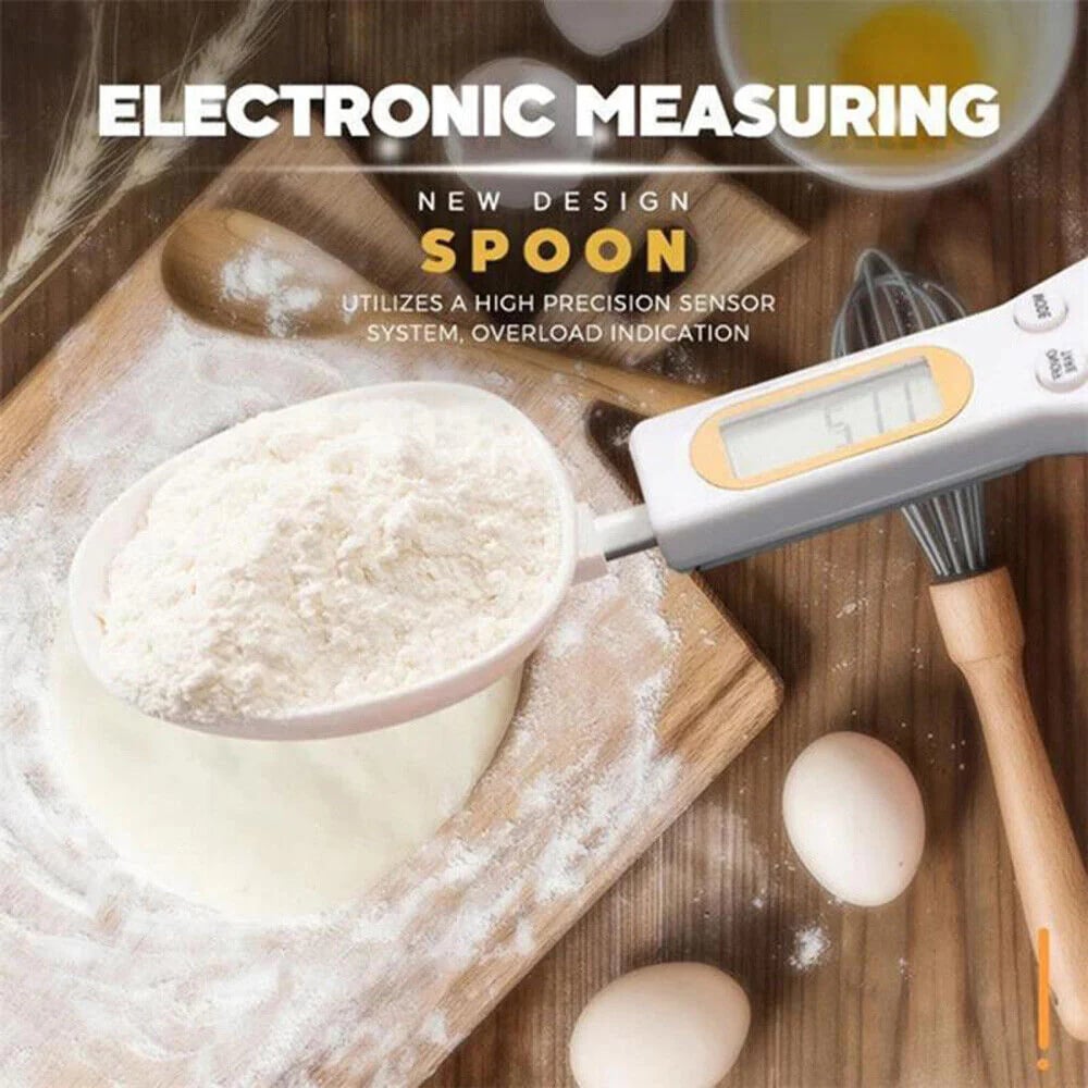 🍴 Elevate Your Cooking Precision - 49% OFF - ✨Digital Measuring Spoon Scale