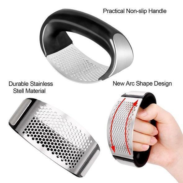 🔥Black Friday-75% OFF🔥 Stainless Steel Garlic Press