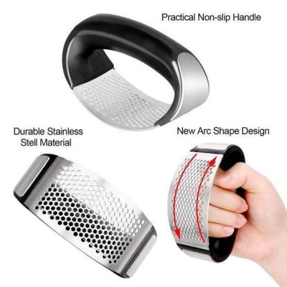 🔥Black Friday-75% OFF🔥 Stainless Steel Garlic Press
