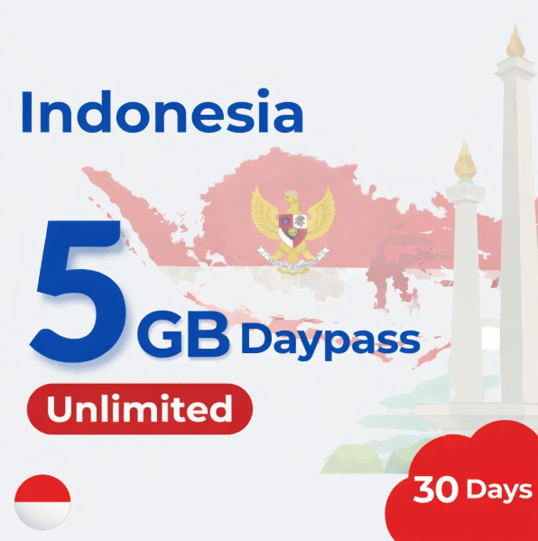 Indonesia 5GB/day Plan (Subscription)