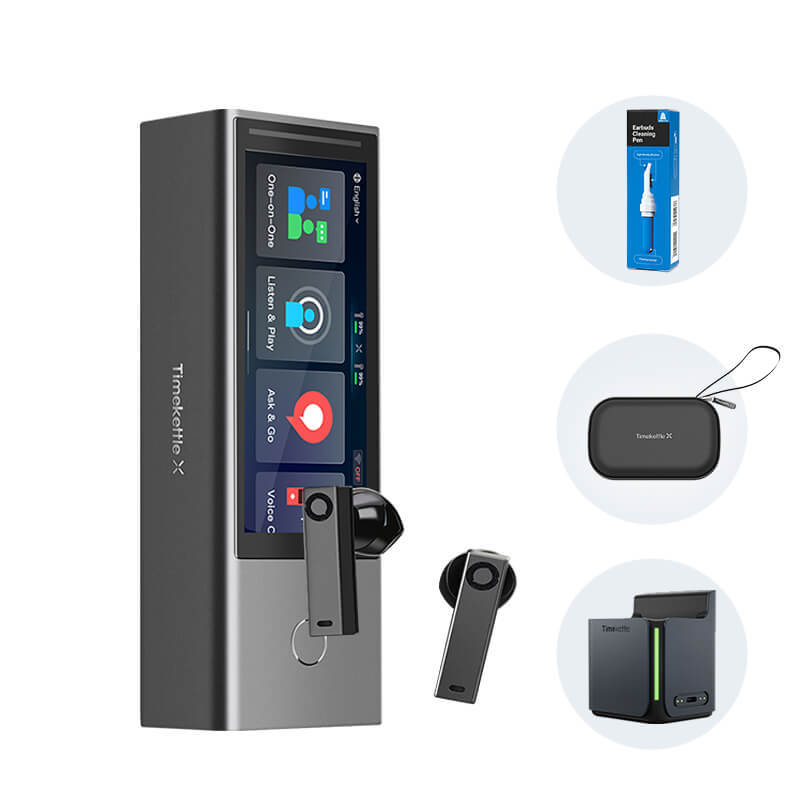 X1 AI Interpreter Hub - X1+Clean Pen+Charging Cradle+Case