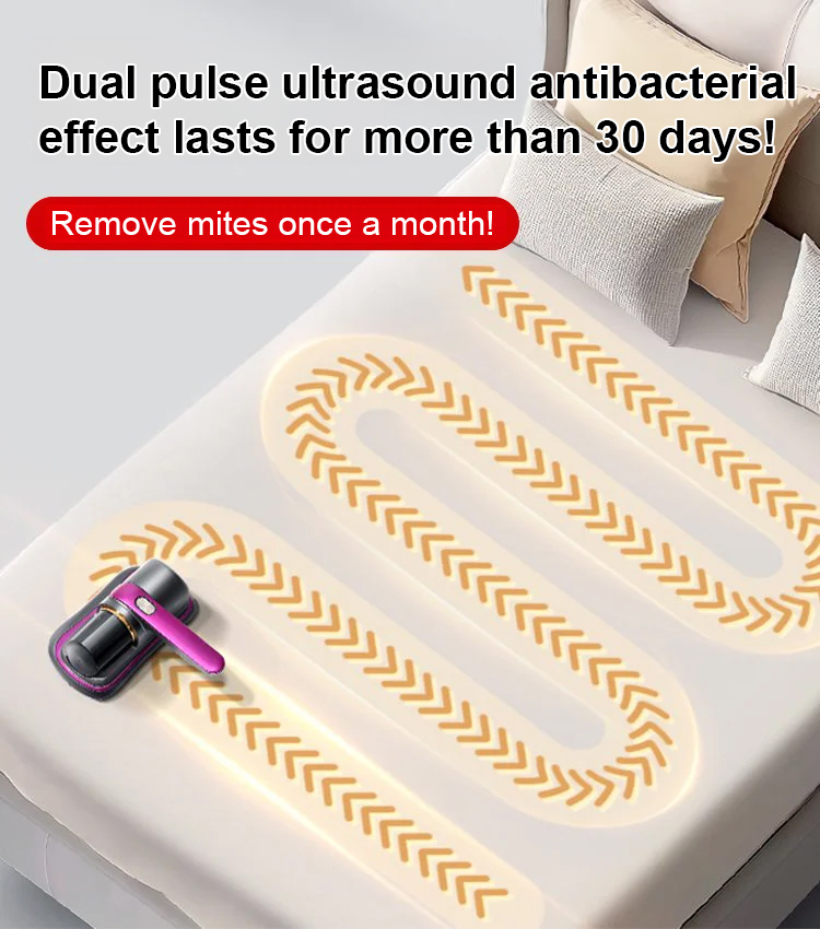 Wireless UV dust mite removal vacuum cleaner