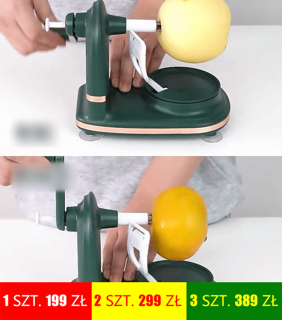 Szybka obieraczka do jabłek