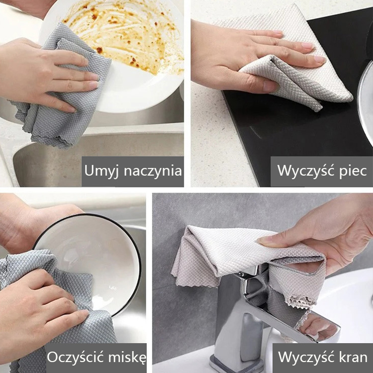 Uniwersalne magiczne ściereczki