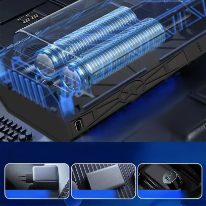 【Wysoka moc 5000 W】 Termiczna dmuchawa do śniegu