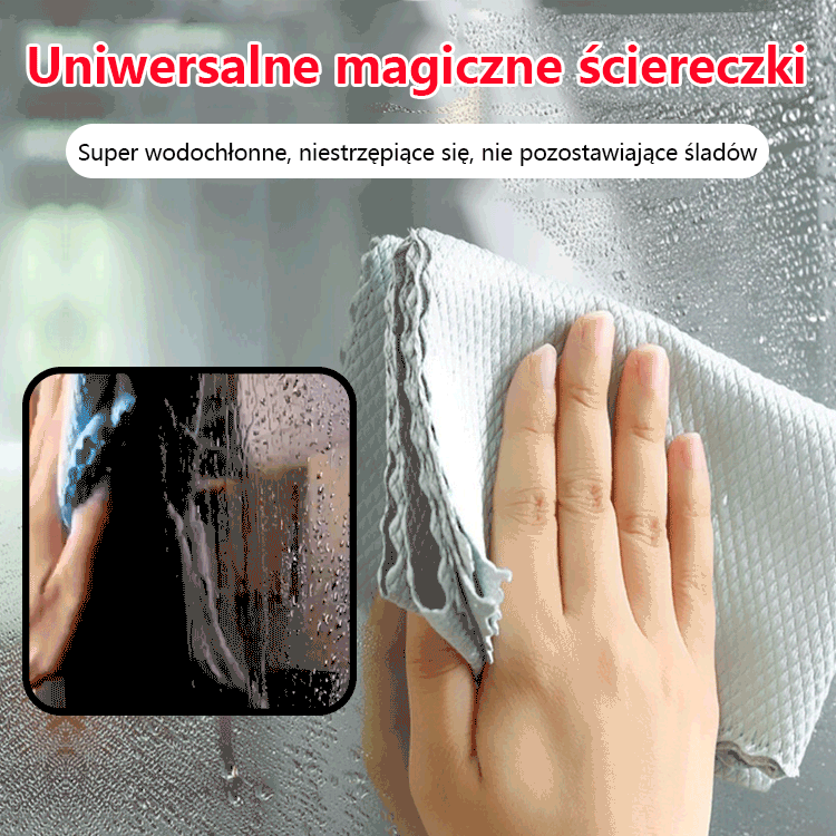 Uniwersalne magiczne ściereczki