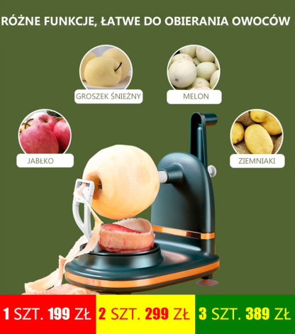 Szybka obieraczka do jabłek