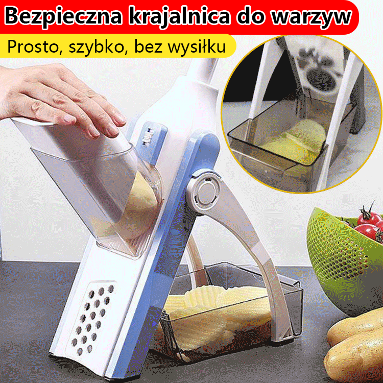 Bezpieczna krajalnica do warzyw 