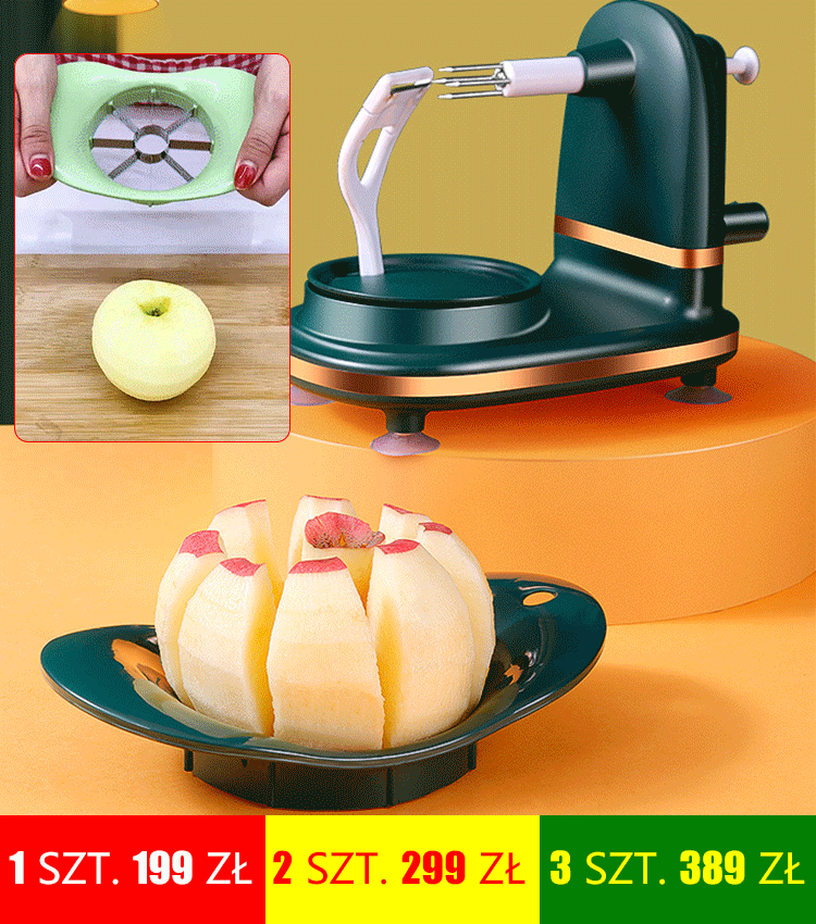 Szybka obieraczka do jabłek