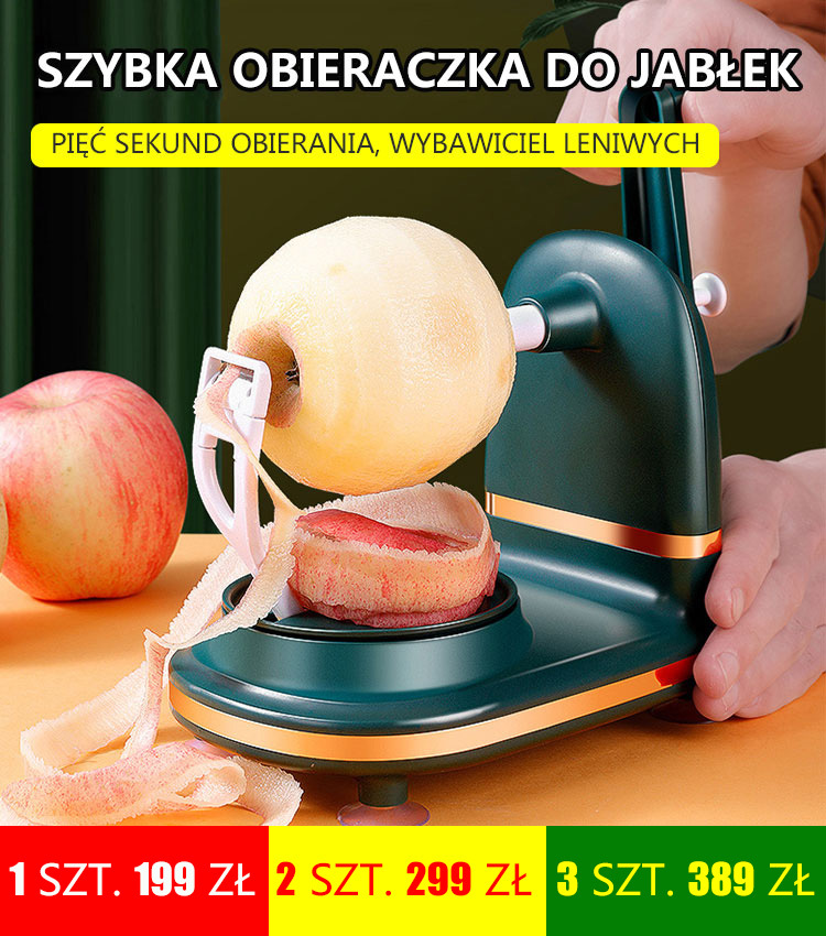 Szybka obieraczka do jabłek