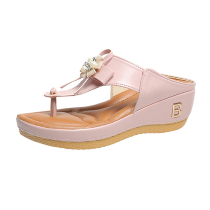 Kwiatowe japonki z grubym dnem